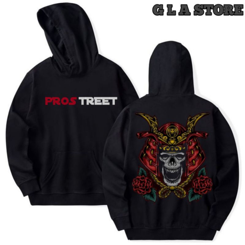 sweater Hoodie SUNMORI PROSTREET Original distro bahan cattun fleece