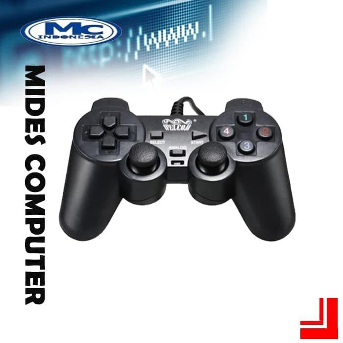 Gamepad Single Stick M-Tech MT-830S  Hitam