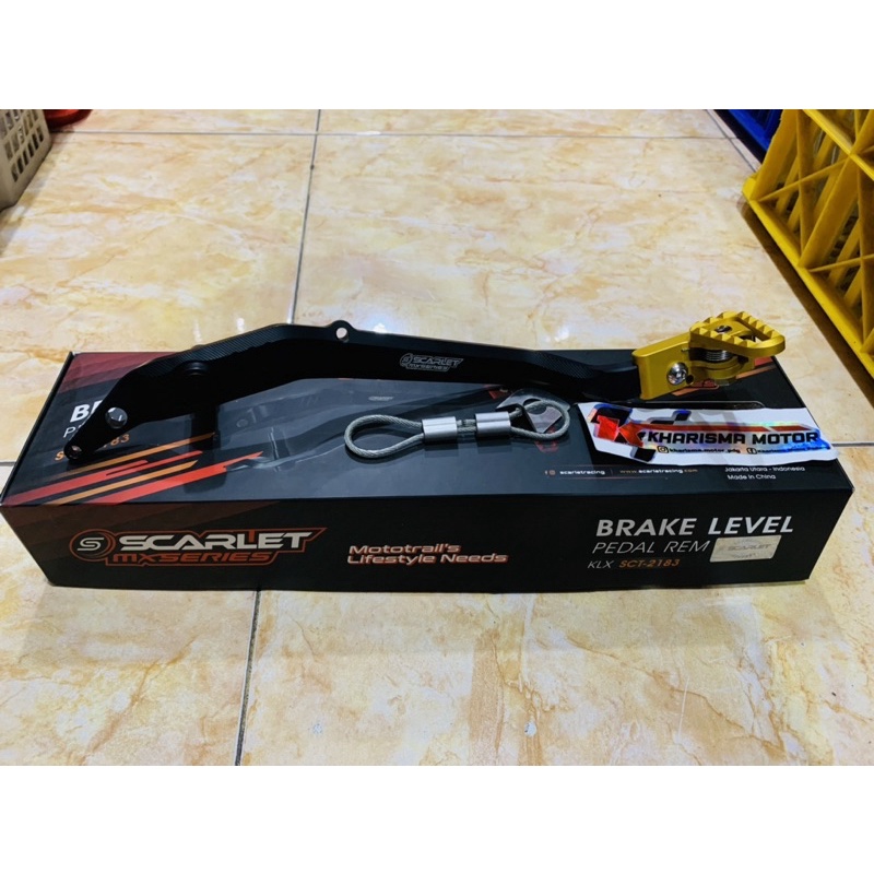 PEDAL REM BELAKANG KLX 150 SCARLET 2183