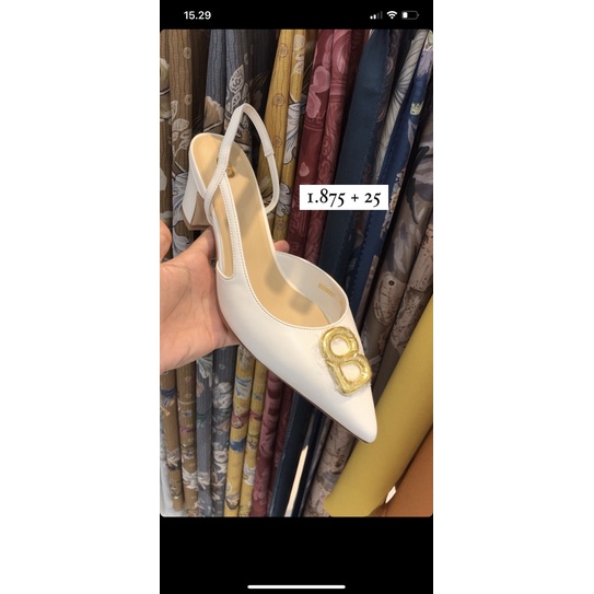 KYLIE mid heels buttonscarves