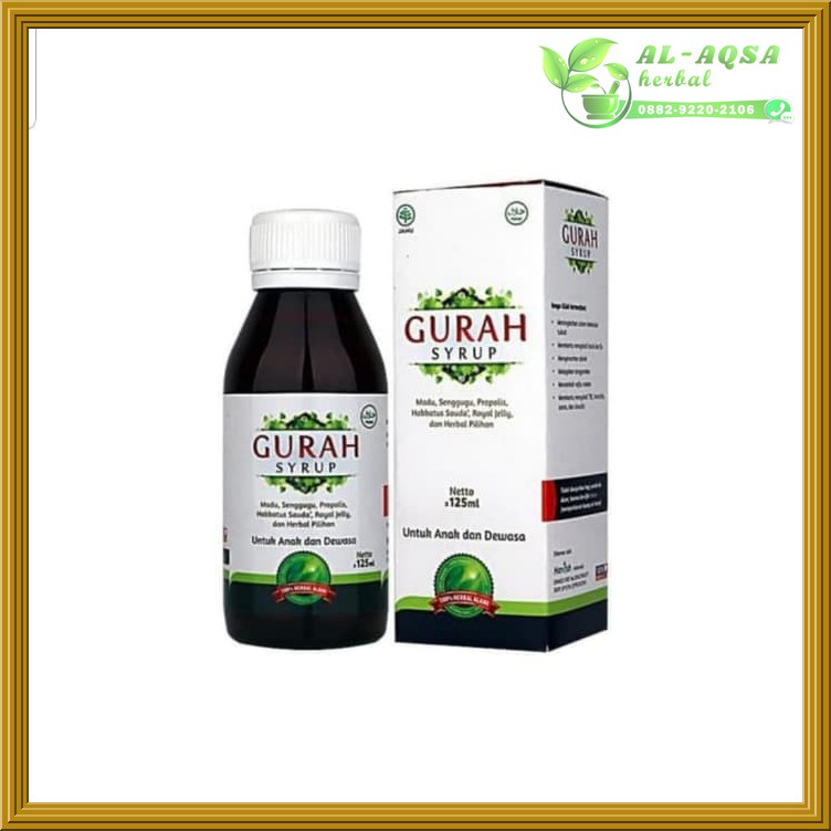 

Gurah Syrup Madu Batuk - Sirup Gurah Hanifah 125ml