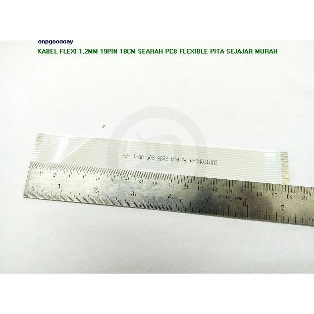 

Kabel Flexi 1,2Mm 19Pin 18Cm Searah Pcb Flexible Pita Sejajar Murah Dnpgood11 Ayo Beli