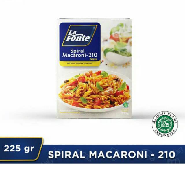 

La Fonte Spiral Macaroni 210 isi 225gr