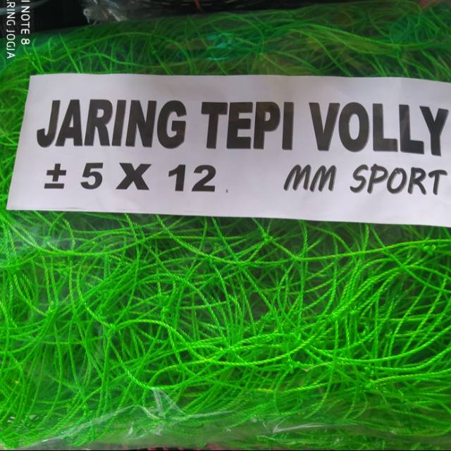 Jaring pagar lapangan volly