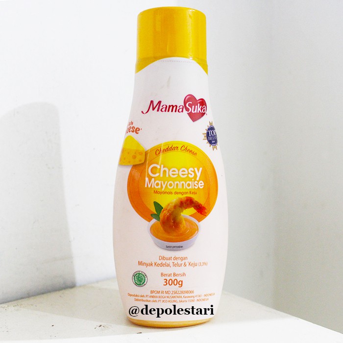 

Mamasuka Cheese Mayonaise (Mayonais Keju) 300gram