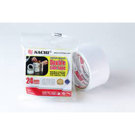 Double Tape NACHI TAPE Besar 24mm x 10y 24 mm 10 y / Kecil 12mm x 10y 12 mm x 10 y