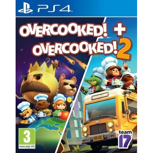 PS4 Overcooked 1 + Overcooked 2