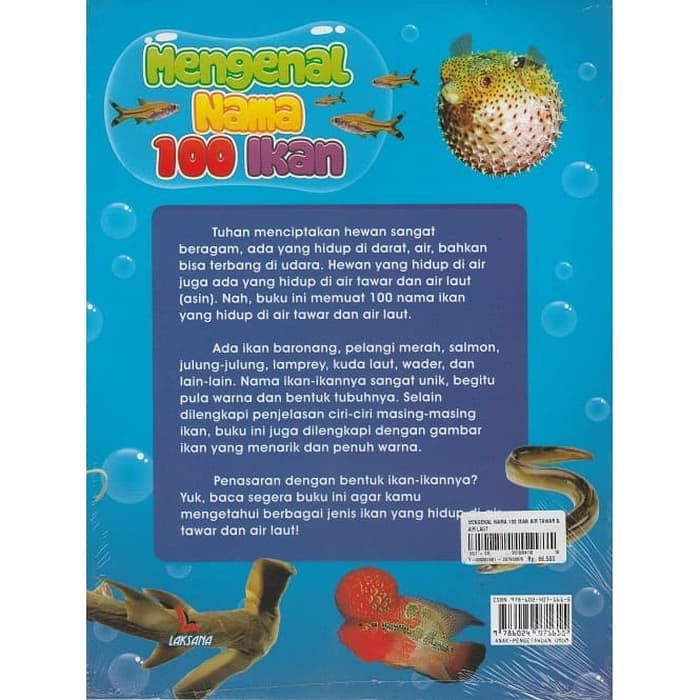 Mtr1318 Mengenal Nama 100 Ikan Air Tawar Dan Air Laut Shopee