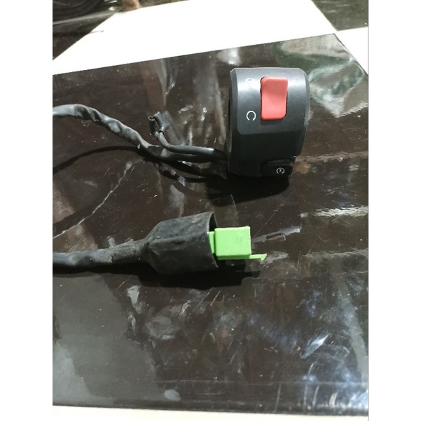 holder stater tombol saklar kanan gas spontan Kawasaki Ninja 250fi injeksi z250fi Original