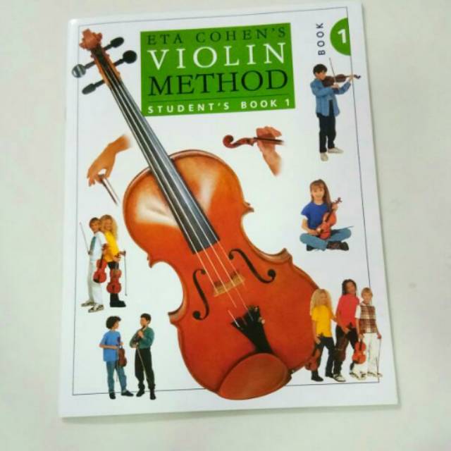 Buku biola Eta Cohen's Violin Method student book tersedia level 1 2 dan 3 Buku biola