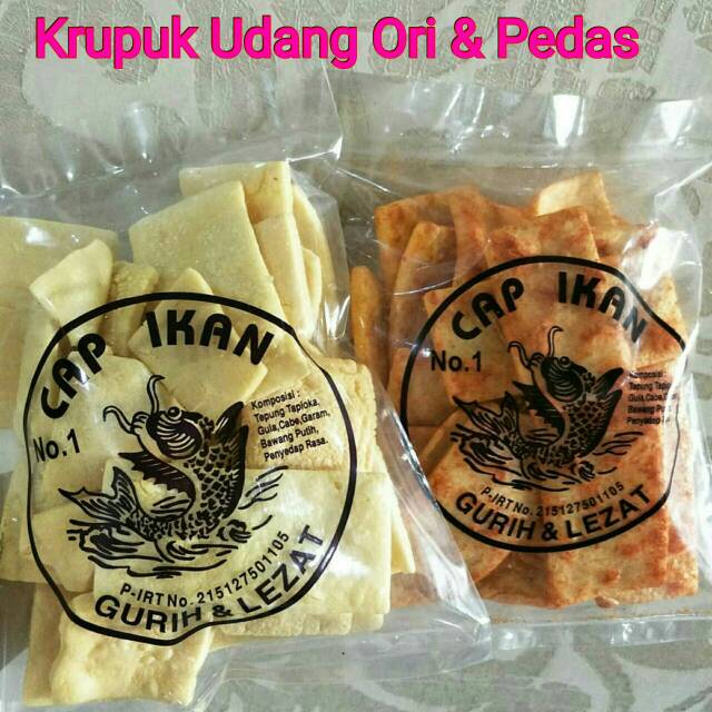

Kerupuk cap ikan