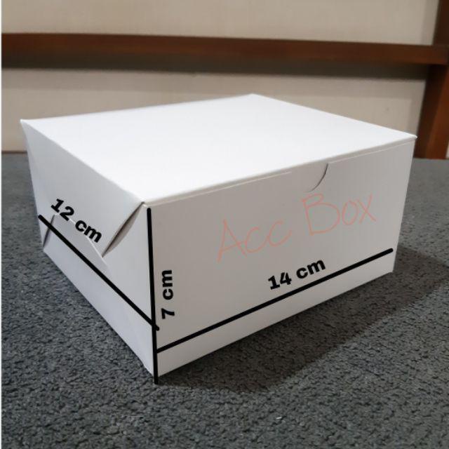 

Dus Snack / Snack Box / Dus kue Gs POLOS ukuran 12x14