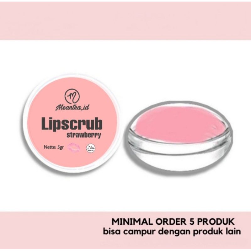 Lipscrub strawberry 7gr | Meantea_id