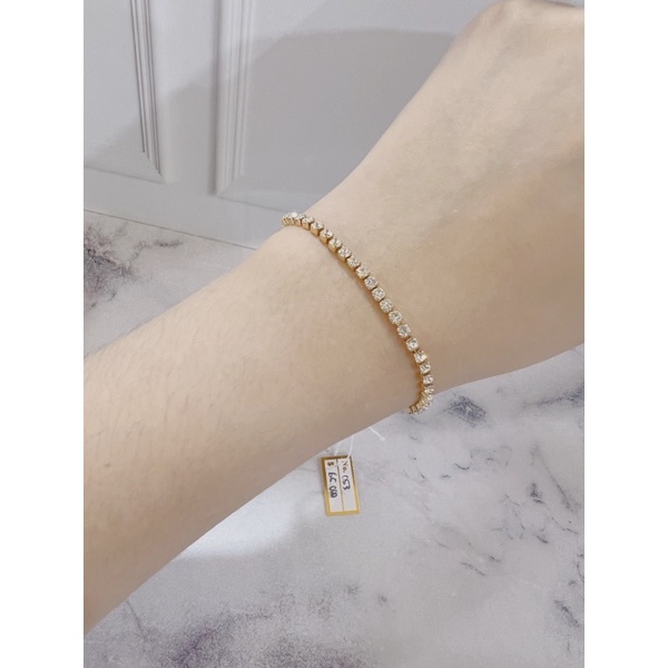 Gelang Serut Berlian Mata