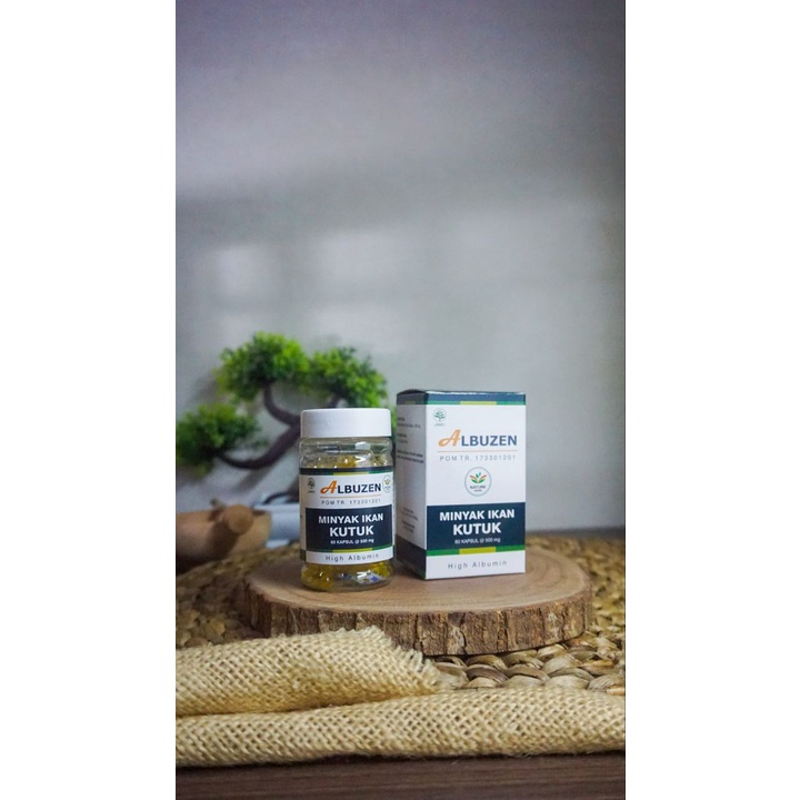 Kapsul Minyak Ikan Kutuk Albuzen