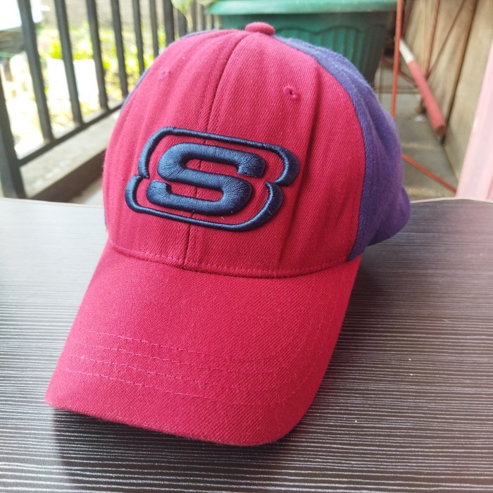 topi pria wanita skechers second preloved