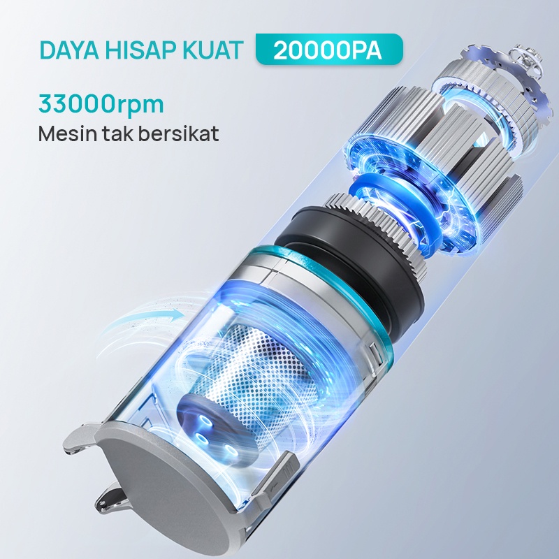 GWEICH Vacuum Cleaner GWV-20W06 Silver-3