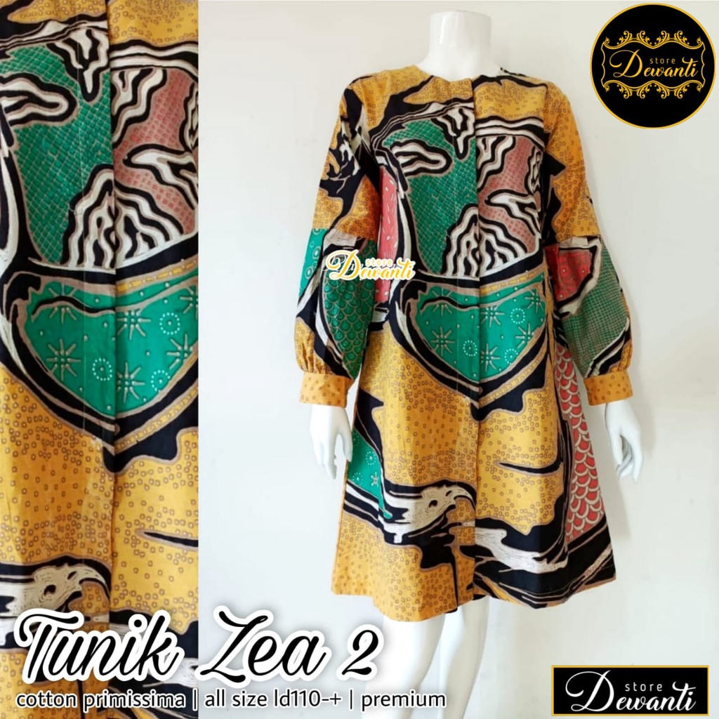 Tunik Zea  batik solo batik modern