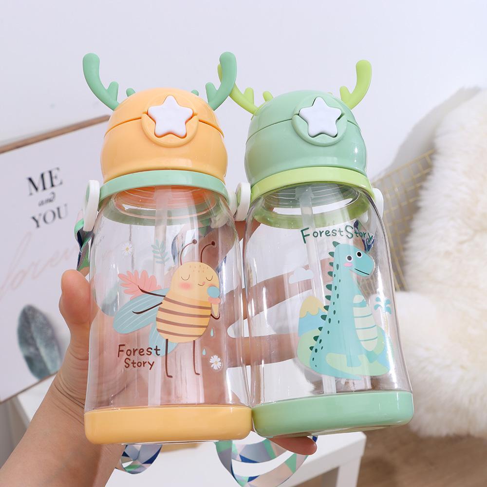 Wonder Botol Air Minum Olahraga Travel Portable Kartun Water Cup