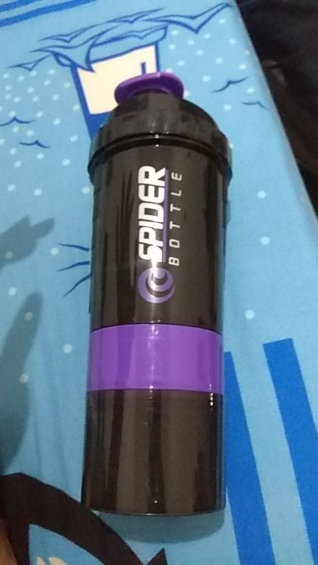 Botol Minum Shaker Spider - Botol Gym Fitness - Botol Pengocok Minuman 500ml