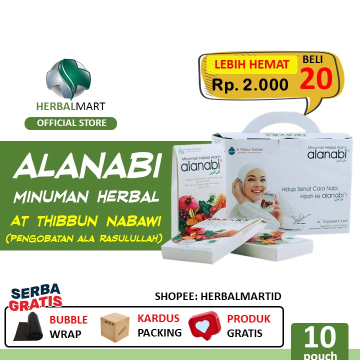 

Alanabi Minuman Sehat Isi 3 Harga 9000an At Thibbun Nabawi Sehat Ala Rasulullah (READY STOCK)