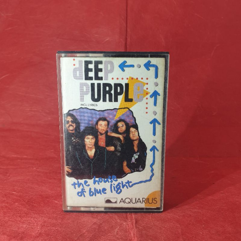Kaset pita deep purple The house of blue light