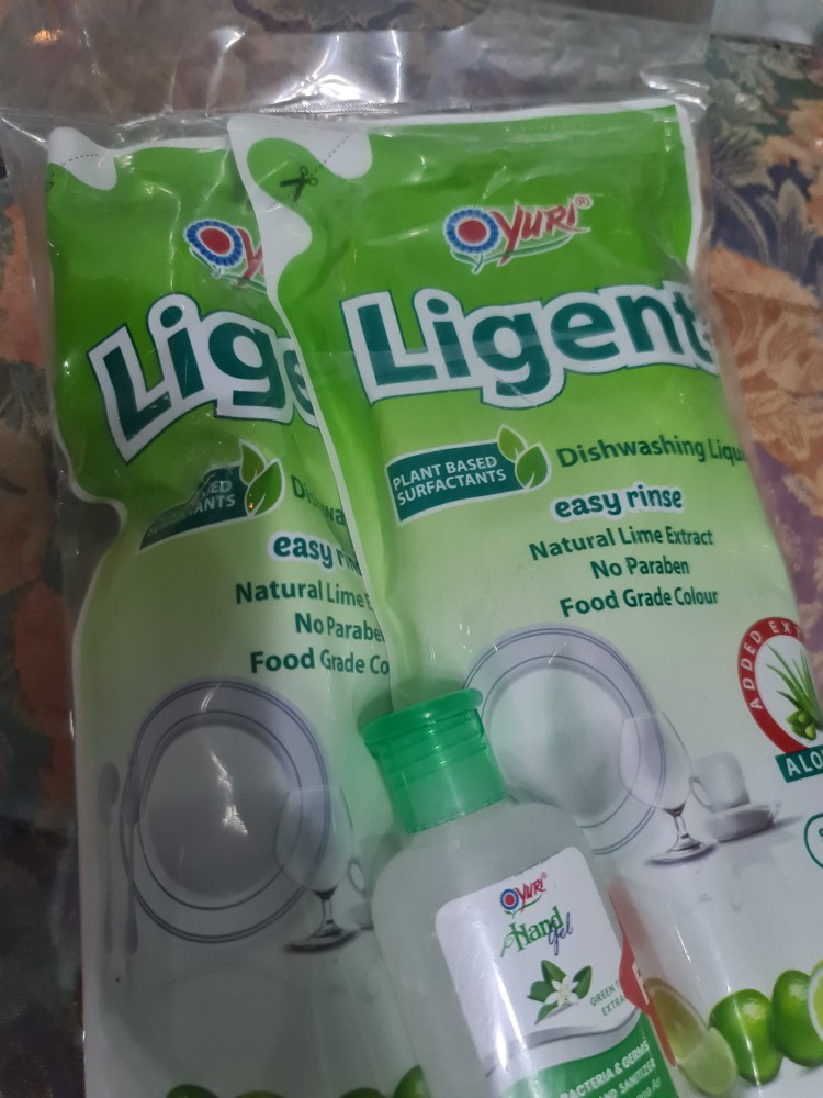 Yuri Ligent Dishwashing Detergent  630 Ml