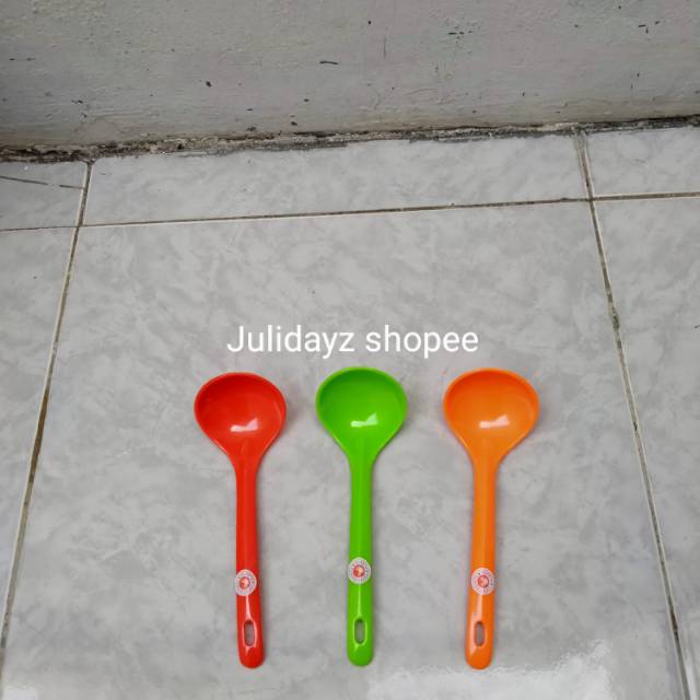 Sendok sayur plastik kecil/centong sayur plastik kecil