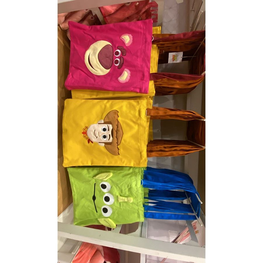 Jual MINISO OFFICIAL X TOY STORY totebag canvas / tas tote miniso / tas
