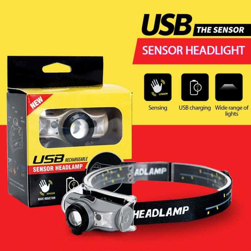 Thomgear Hll Headlamp Flashlight Senter Led Kepala Rechargeable - T103 Jm