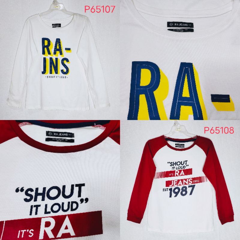 Ra Jeans Kaos Wanita P65107 P65108