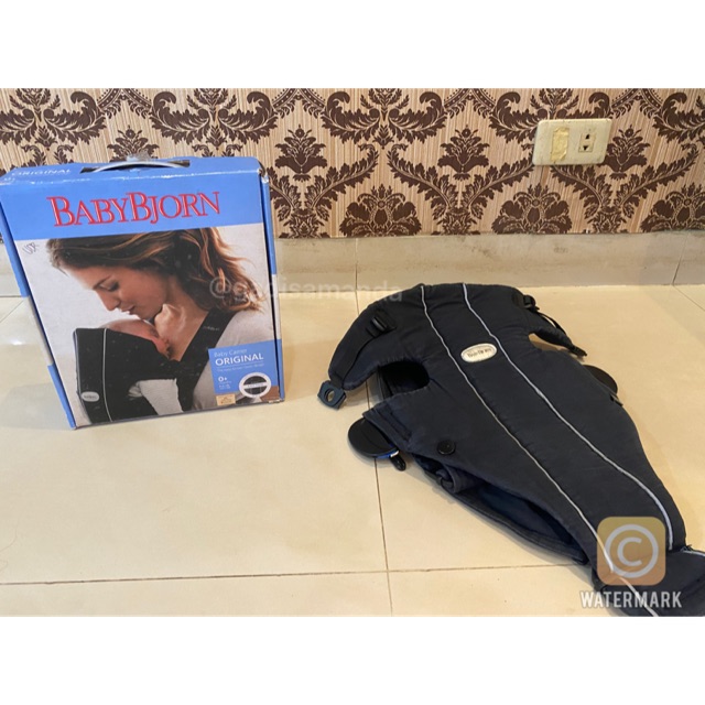 Baby Bjorn Original Black Baby Carrier (PRELOVED)