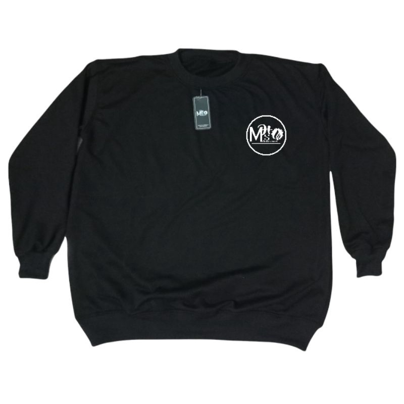 crewneck Jumbo logo MHS Basic Bigsize XXXL XXXXL XXXXXL Pria wanita