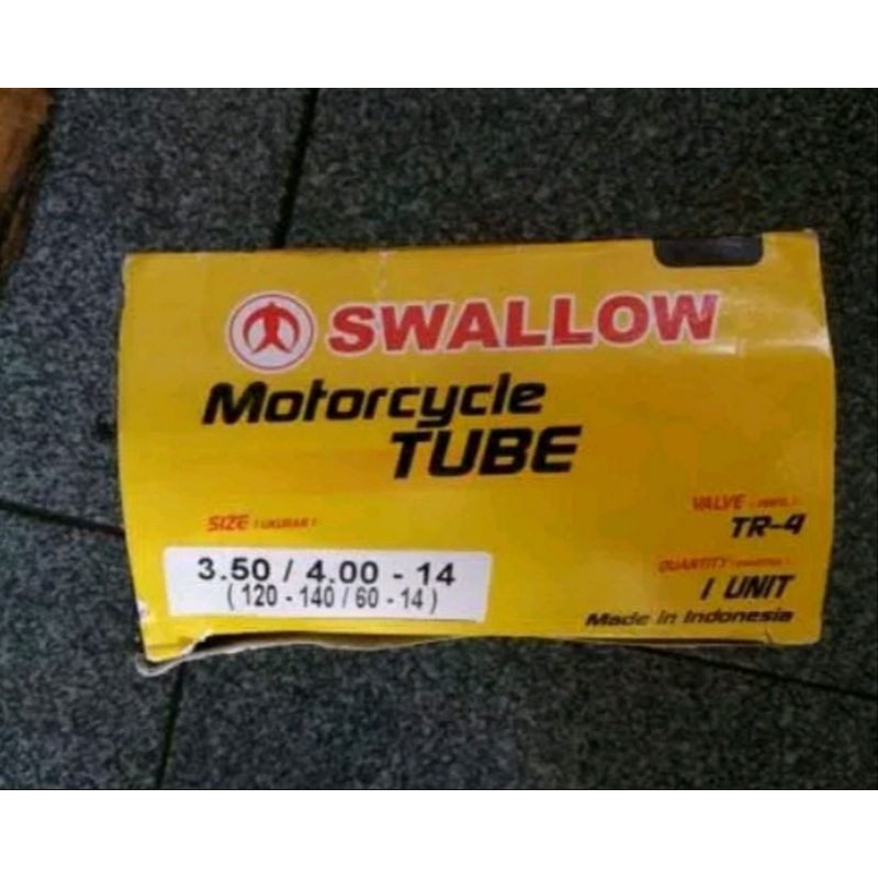 Ban Dalam Swallow 350  - 400 x 14 - 120 70 - 130 70 - 140 70 - Ring 14 - Aerox Dan lain2