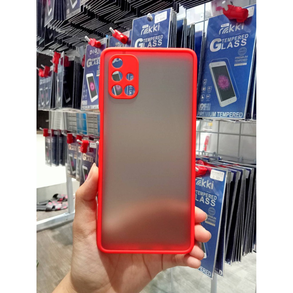Casing Import Promo Murah Samsung M51 Protector Lensa Hybrid Matte Pelindung Lensa Polos