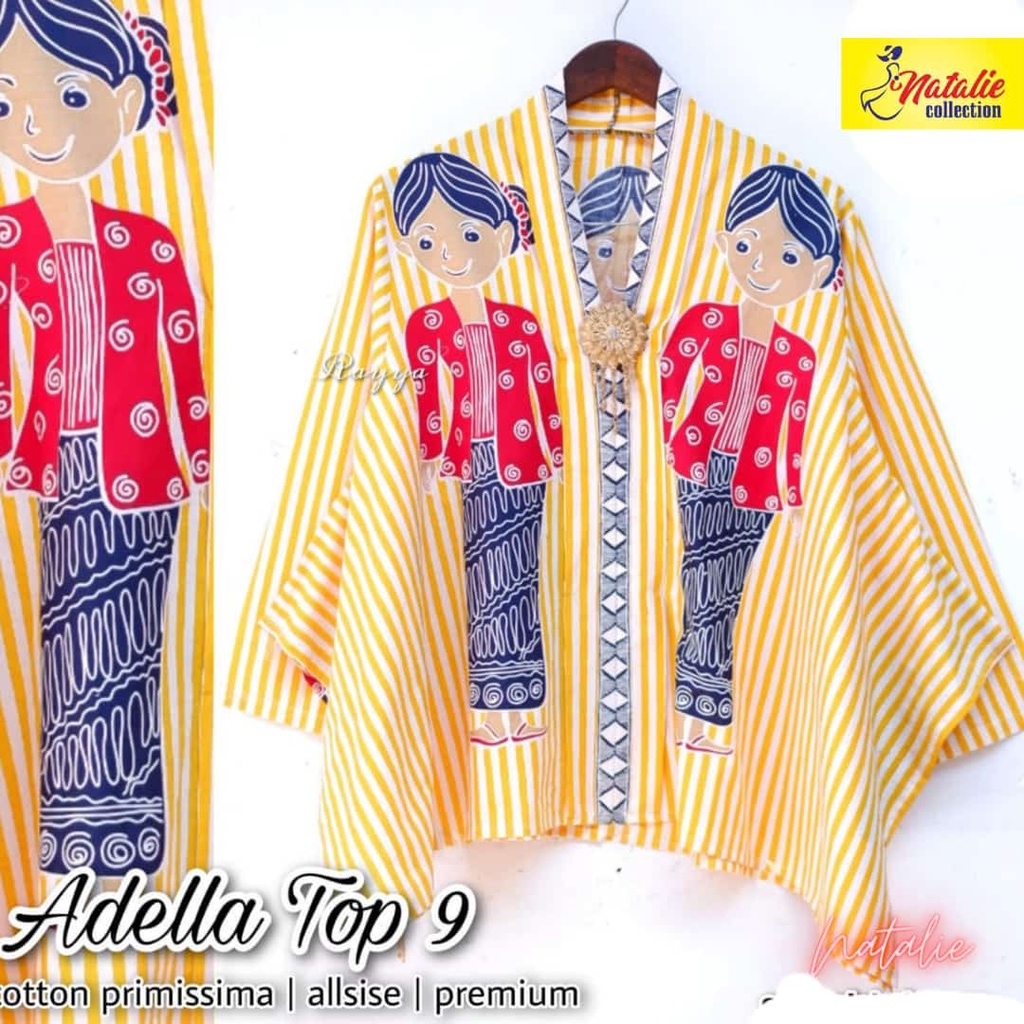 Blouse Batik Batwing Motif Terbaru // Blouse Batik Modern Katun Terlaris