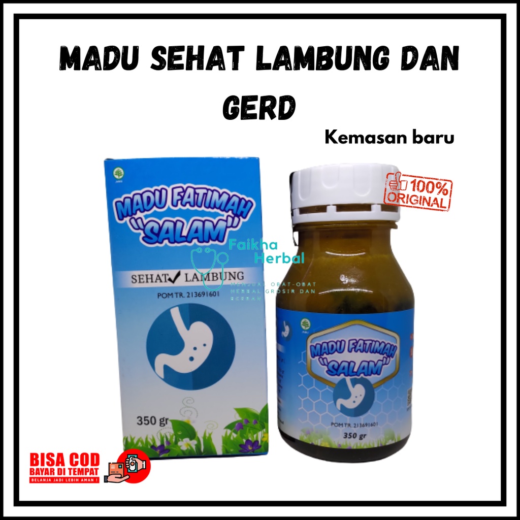 Madu Maag Asam Lambung Salam Fatimah Original / Madu Fatimah Salam Lambung dan Gerd