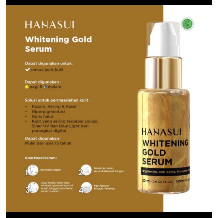 Serum hanasui GOLD & Serum Vitamin C