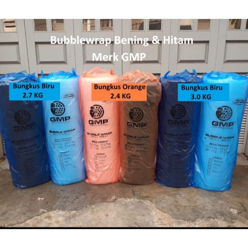 Bubble Wrap 60cm x 50M bubble wrap roll bubble wrap bening bubble wrap hitam plastik