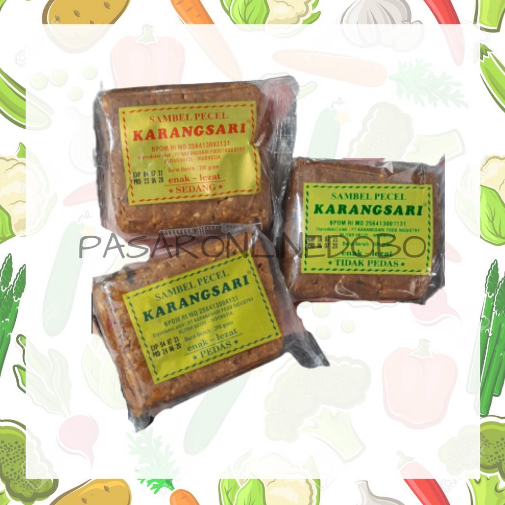 

Sambel pecel karangsari asli blitar