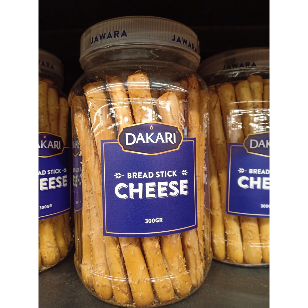 

Jawara Bread Stick Cheese 300gr/Biskuit Stick Keju