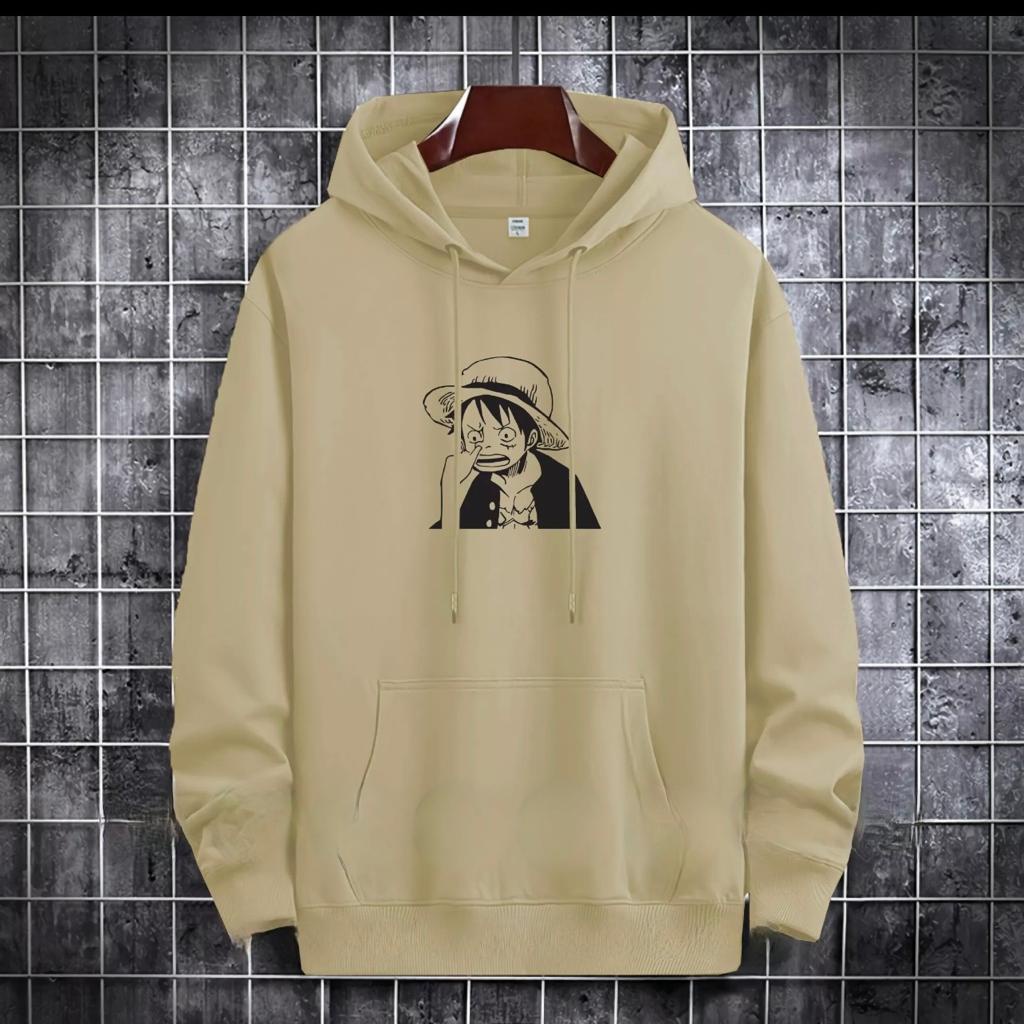 SWEATER HOODIE LUFFY NGUPIL / HOODIE MURAH TERLARIS / HOODIE PRIA DAN WANITA / UNISEX / HOODIE PRINTING