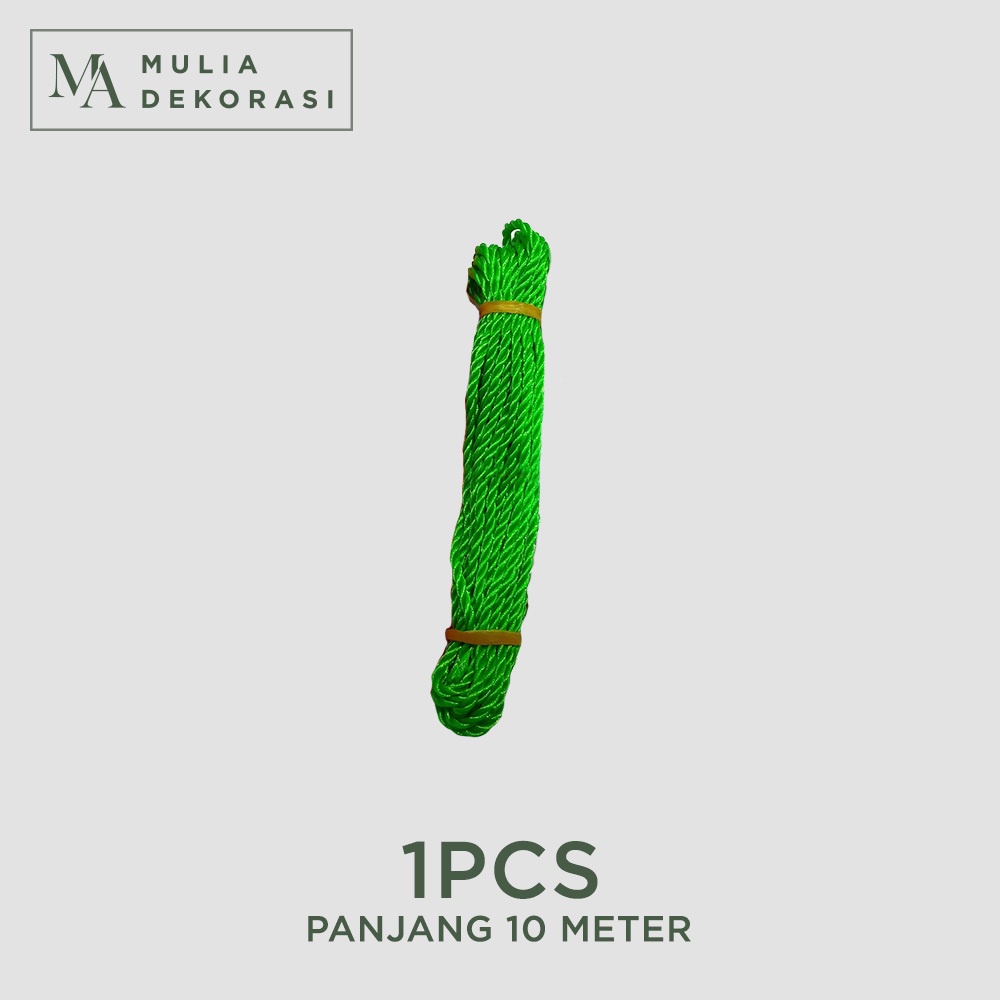 Tali Tambang High Quality Plastik Kecil Jemuran Dekorasi Gantung 10 Meter Horden Kain Tirai Lusinan Pemasang Stand