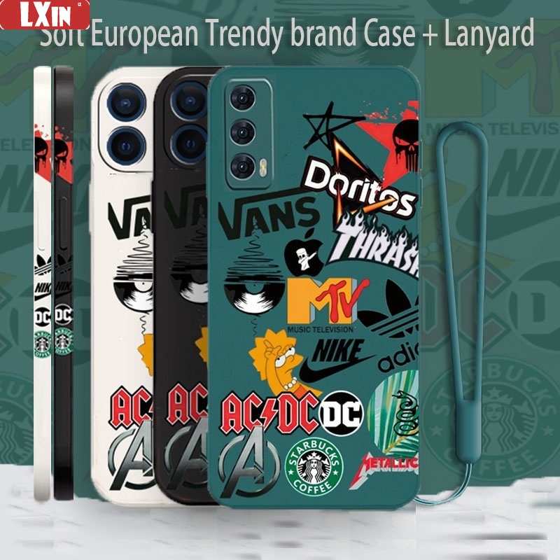 Soft Case Silikon Desain LIUXIN Untuk Huawei Y6P Y7A Y6 Pro 2019 Y9S Nova 7i 5T 3i P30 Lite