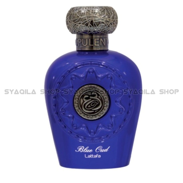 Parfum Pria Wanita Lattafa Blue Oud Eau de Parfume Ori import 100 ml