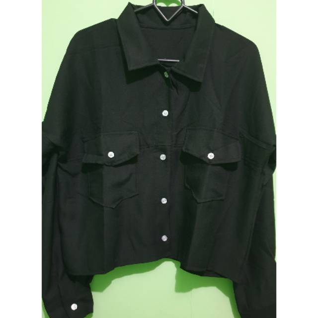 Kemeja crop top bangkok