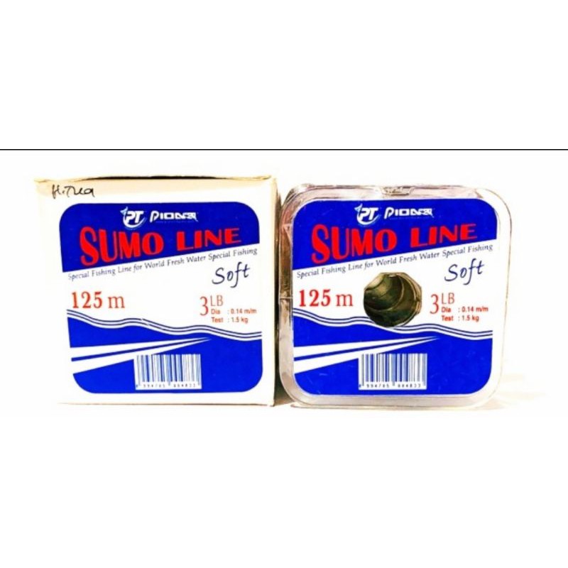 Senar SUMO LINE | PIONNER | Size : 1LB, 2LB, 3LB, 4LB, 5LB, 6LB