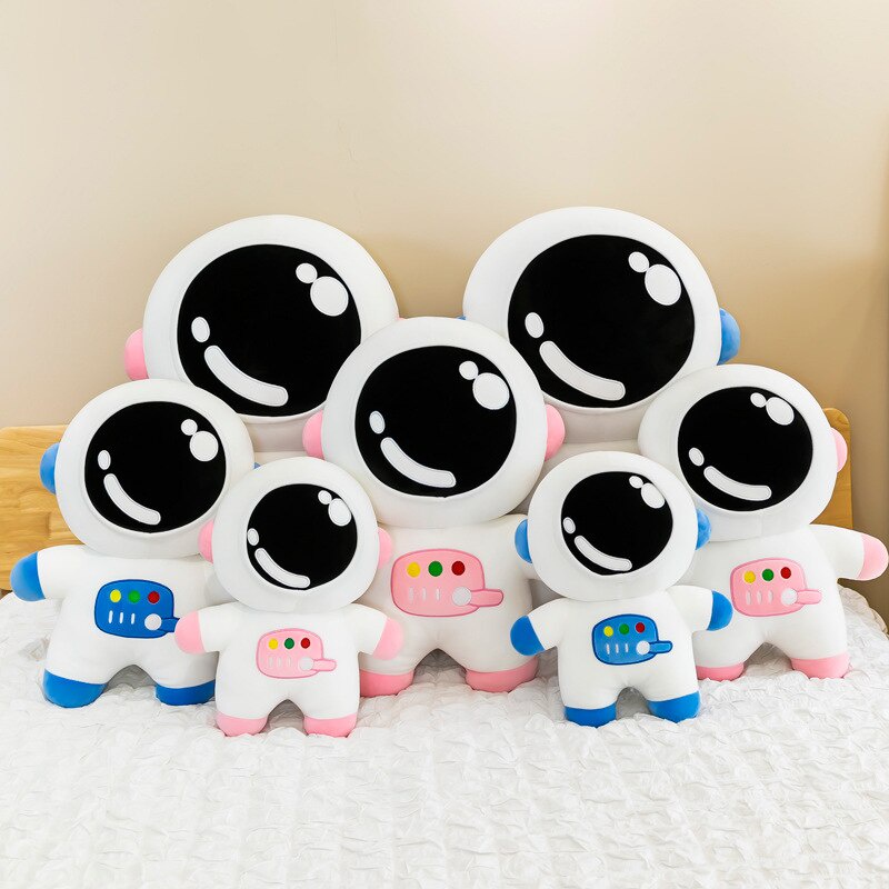 Boneka Mainan Mewah Astronot Lucu 40cm Hadiah Bantal Super Lembut Untuk Anak Laki-Laki Dan Perempuan