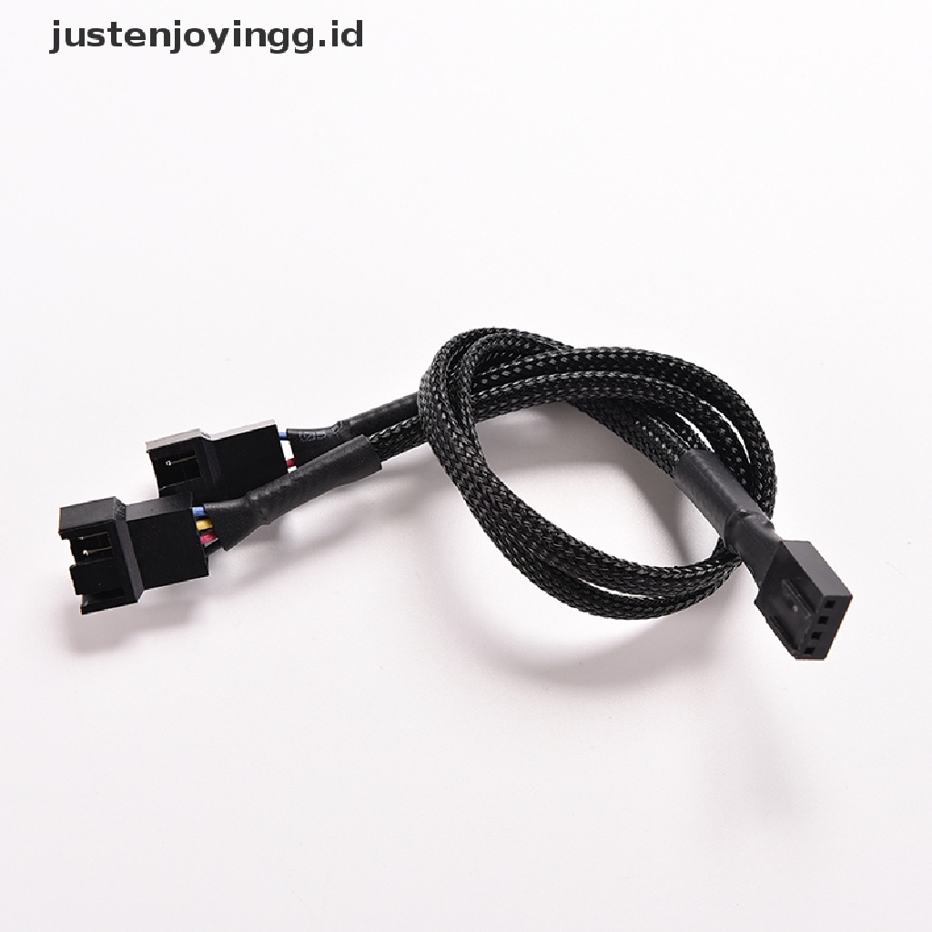 Kabel Adapter Splitter Y 4Pin PWM Ke Dual PWM Untuk Kipas Pendingin Komputer