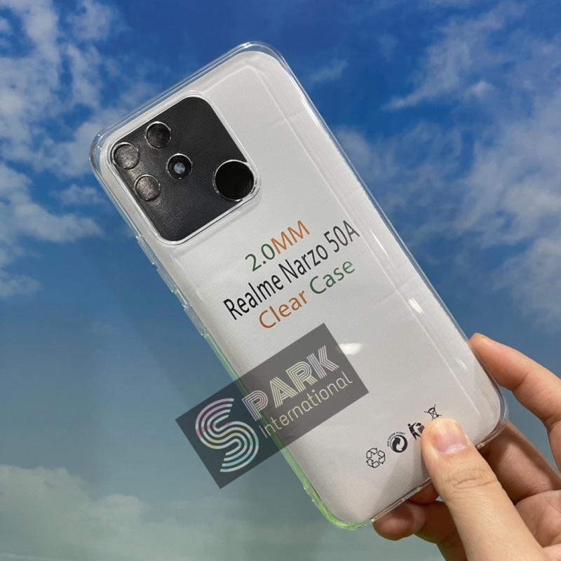 CLEAR CASE REALME NARZO 50A SOFTCASE TPU 2.0MM REALME NARZO PROMO SEN